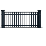 Aluminum fence installation San Diego